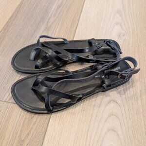 Women's Size 9 Black Sandals